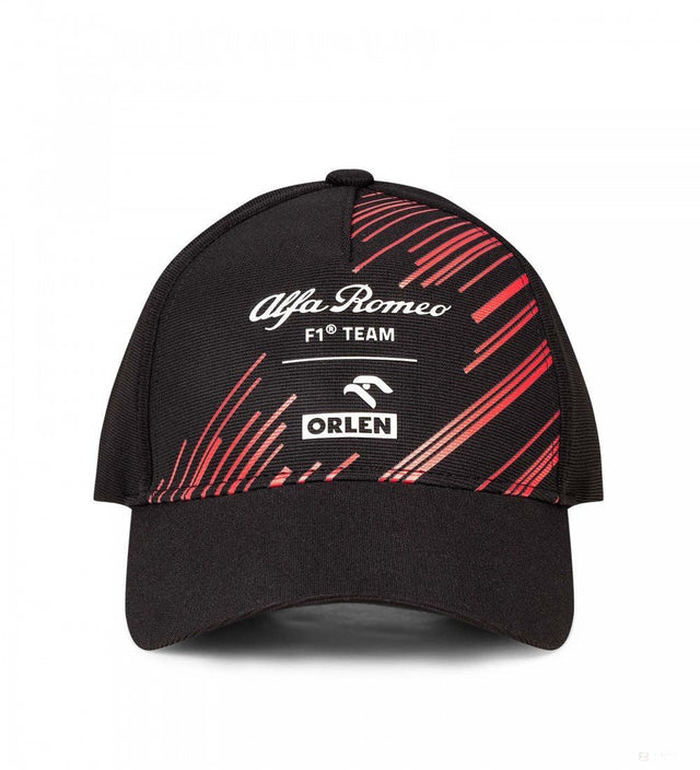 Alfa Romeo Baseball Sapka, USA GP, Felnőtt, Fekete, 2022 - FansBRANDS® - HU