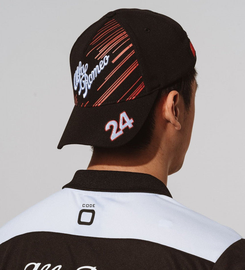 Alfa Romeo Baseball Sapka, Zhou Guanyu csapat, Felnőtt, Fekete, 2022 - FansBRANDS® - HU