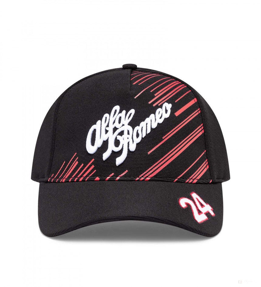 Alfa Romeo Baseball Sapka, Zhou Guanyu csapat, Felnőtt, Fekete, 2022 - FansBRANDS® - HU