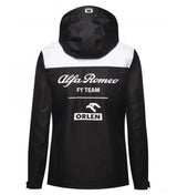 Alfa Romeo Női Csapat Esőkabát, Fekete, 2022 - FansBRANDS® - HU