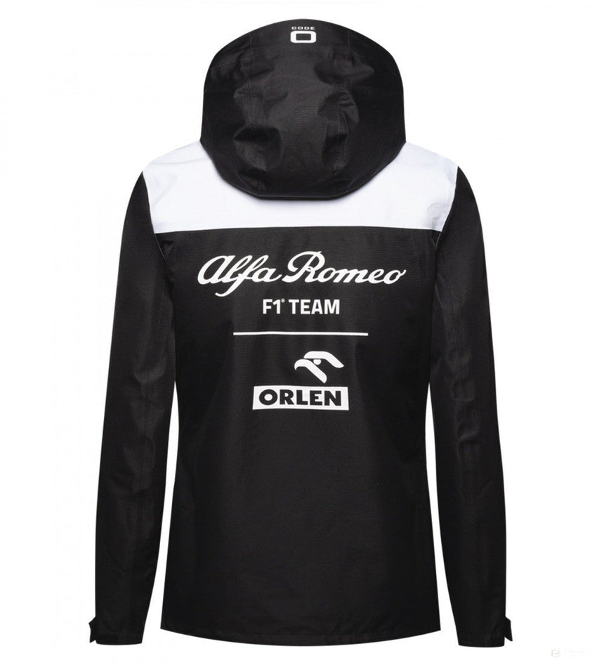 Alfa Romeo Női Csapat Esőkabát, Fekete, 2022 - FansBRANDS® - HU