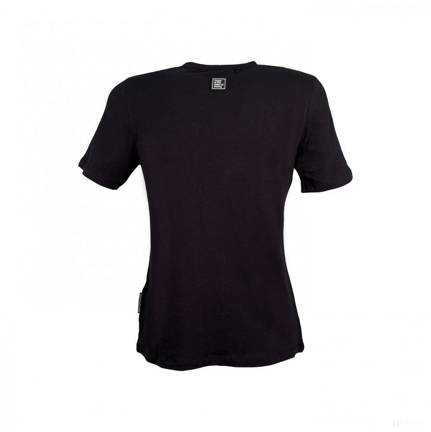 Alfa Romeo női környakú póló, Essential, fekete, 2020 - FansBRANDS® - HU