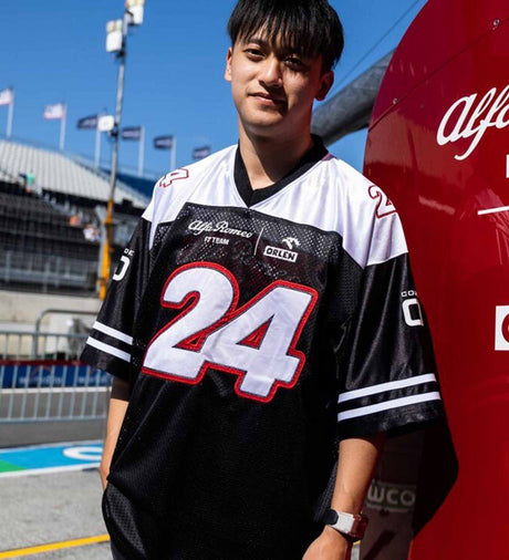 Alfa Romeo póló, American Football Jersey Zhou Guanyu 24, 2022 - FansBRANDS® - HU