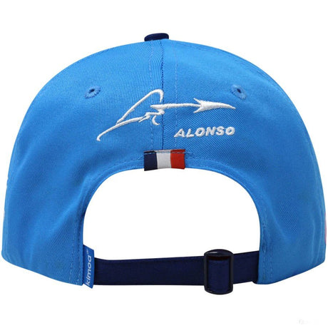 Alpine Baseball Sapka, Fernando Alonso Kimoa France GP, Kék, 2022 - FansBRANDS®