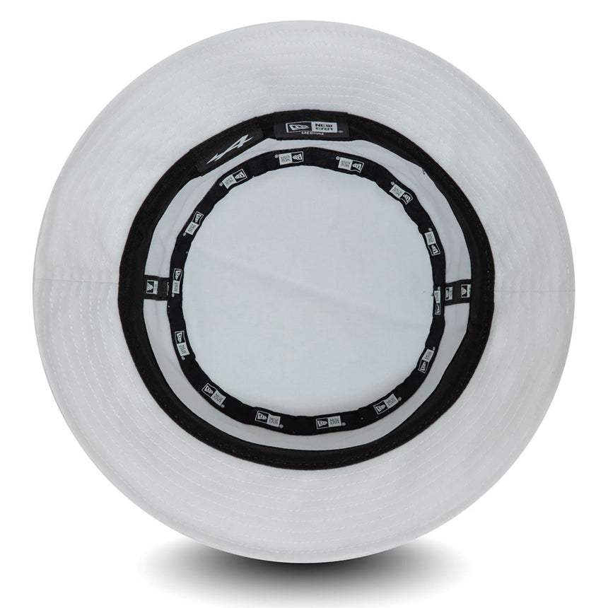 Alpine bucket hat, New Era, fém logó, fehér - FansBRANDS® - HU