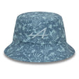 Alpine bucket hat, New Era, virágmintás, kék - FansBRANDS® - HU