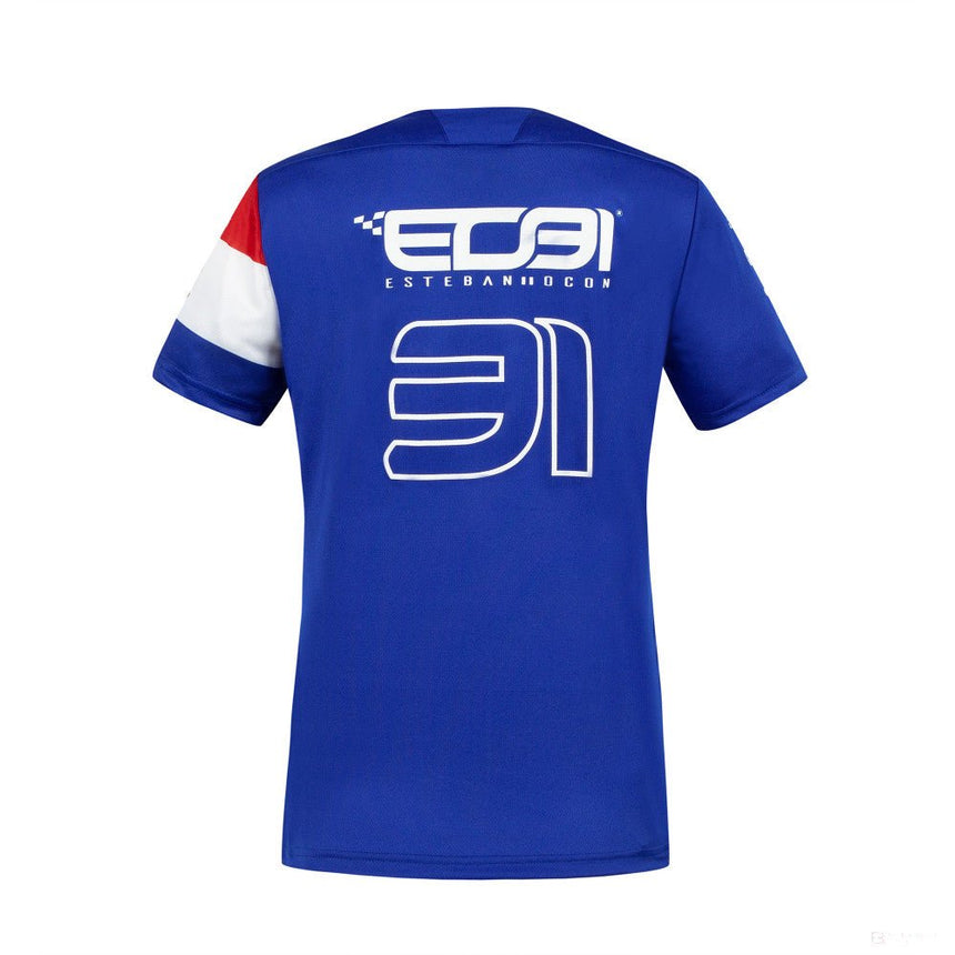 Alpine Esteban Ocon 31 Női Környakú Póló - Team - FansBRANDS®