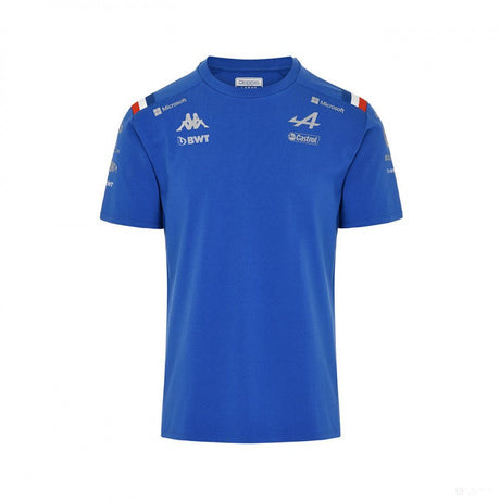Alpine F1, Gyerek, Csapat Póló, Kék Royal Marine, 2022 - FansBRANDS®