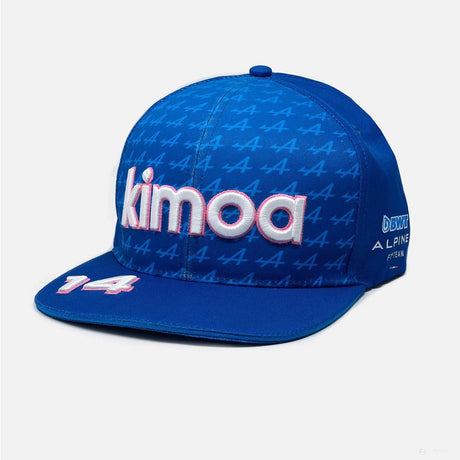 Alpine Flatbrim Sapka, Fernando Alonso Kimoa, Kék, 2022 - FansBRANDS® - HU