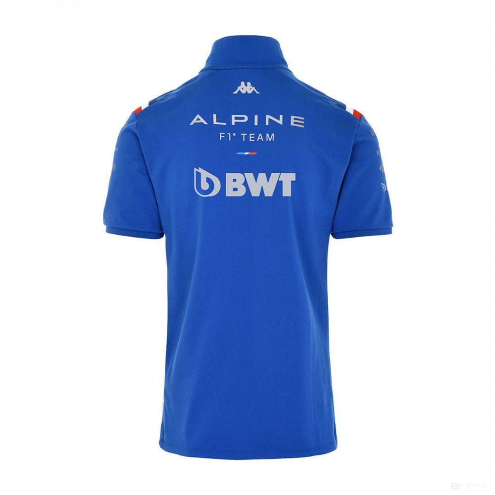 Alpine Galléros Csapat Póló, Kék, 2022 - FansBRANDS®