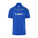 Alpine Galléros Csapat Póló, Kék, 2022 - FansBRANDS®