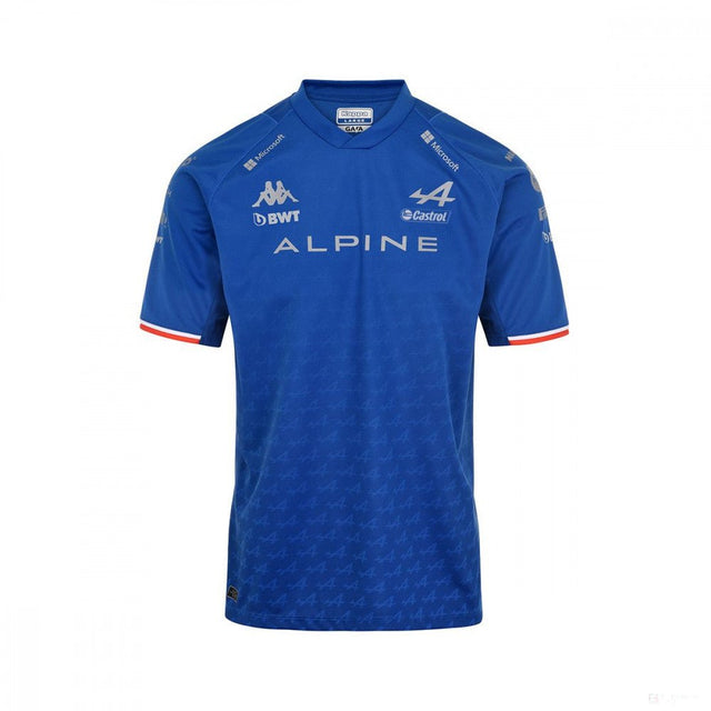 Alpine Póló, Esteban Ocon 31 csapat, Kék, 2022 - FansBRANDS® - HU