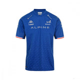 Alpine Póló, Esteban Ocon 31 Team, Kék, 2022 - FansBRANDS®
