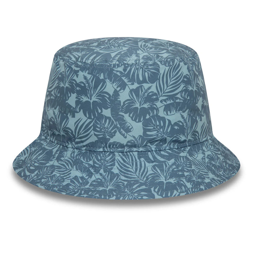 Alpine bucket hat, New Era, floral pattern, blue