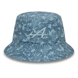 Alpine bucket hat, New Era, virágmintás, kék