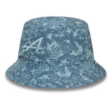 Alpine bucket hat, New Era, virágmintás, kék