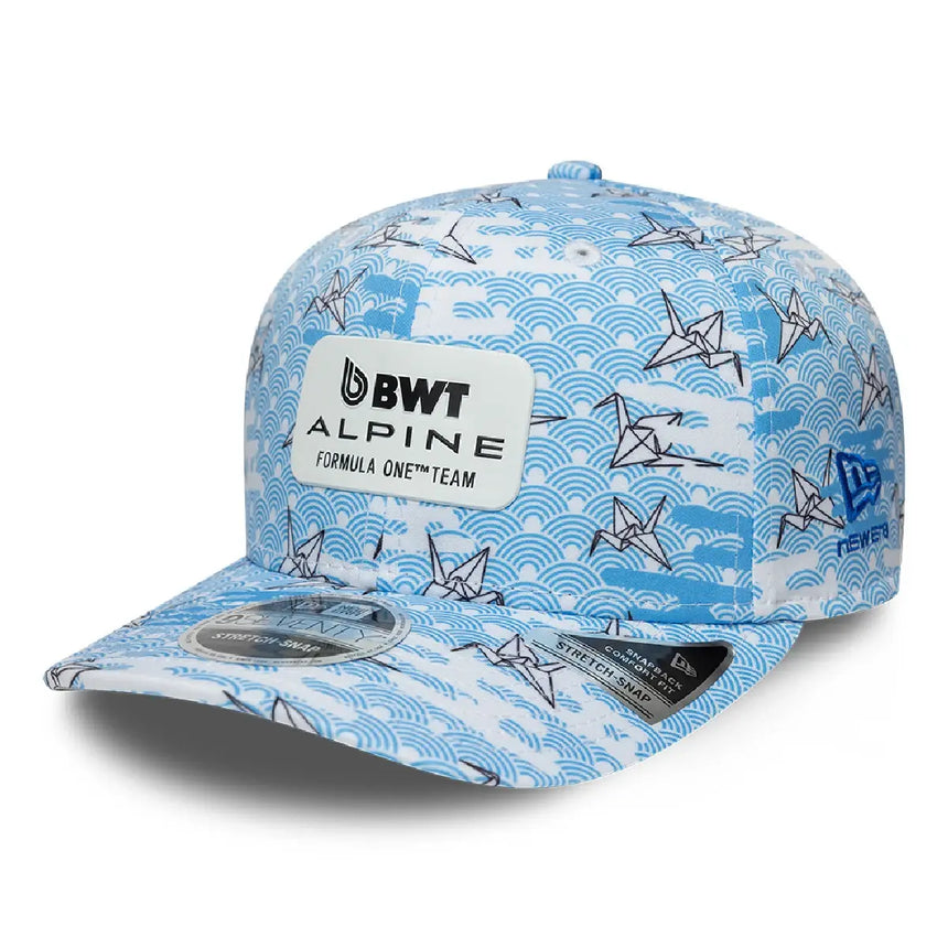 Alpine sapka, csapat, 9SEVENTY, New Era, Japán Különkiadás, fehér, 2026