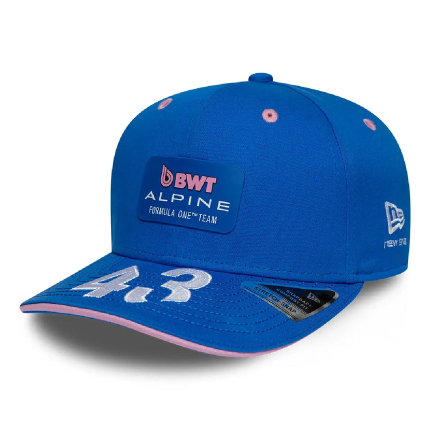 Alpine sapka, csapat, Franco Colapinto, 9SEVENTY, New Era, kék, 2026