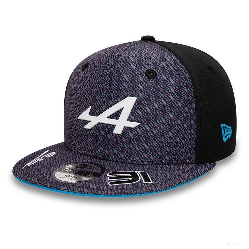 Alpine sapka, New Era, Esteban Ocon, 9FIFTY, fekete, gyerek, 2023 - FansBRANDS® - HU