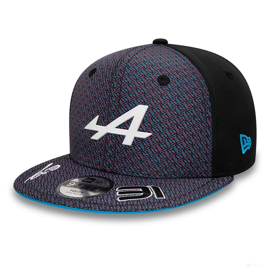 Alpine sapka, New Era, Esteban Ocon, 9FIFTY, fekete, gyerek, 2023 - FansBRANDS®
