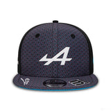 Alpine sapka, New Era, Esteban Ocon, 9FIFTY, fekete, gyerek, 2023 - FansBRANDS® - HU