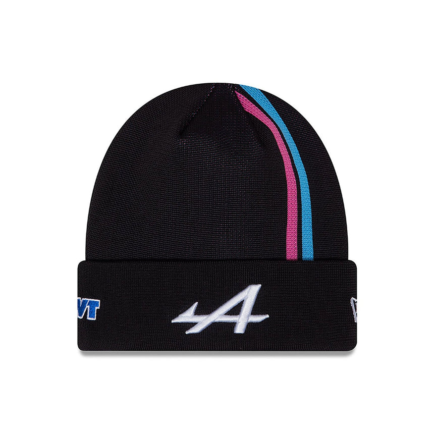 Alpine sapka, New Era, Esteban Ocon, télisapka, fekete, 2024 - FansBRANDS® - HU