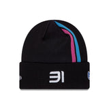 Alpine sapka, New Era, Esteban Ocon, télisapka, gyerek, fekete, 2024 - FansBRANDS® - HU