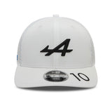 Alpine sapka, New Era, Pierre Gasly, 9FIFTY, fehér, 2024 - FansBRANDS® - HU