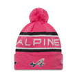 Alpine téli sapka, mandzsettás kötött, New Era, rózsaszín - FansBRANDS® - HU