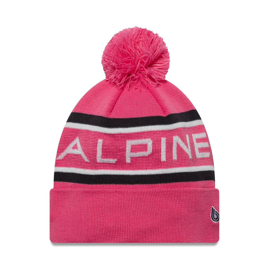 Alpine téli sapka, mandzsettás kötött, New Era, rózsaszín - FansBRANDS® - HU