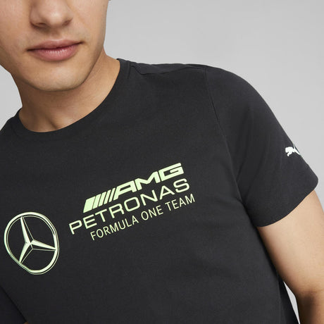 AMG Mercedes Logo Póló Puma Fekete 2022 - FansBRANDS® - HU