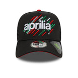 Aprilia, sapka, hálós, A - Frame, fekete - FansBRANDS® - HU