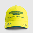 Aston Martin AMF1, Csapat, Sapka, Fernando Alonso, Lime 🔥 - FansBRANDS® - HU