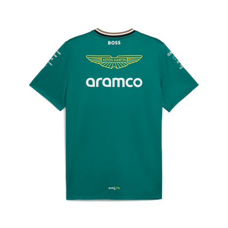 Aston Martin AMF1, Puma csapat póló, Zöld 🔥 - FansBRANDS® - HU