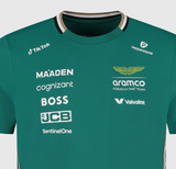 Aston Martin AMF1, Csapat, Póló, Fernando Alonso, Zöld 🔥