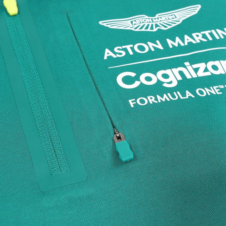 Aston Martin Galléros Női Csapat Póló, Zöld, 2022 - FansBRANDS® - HU