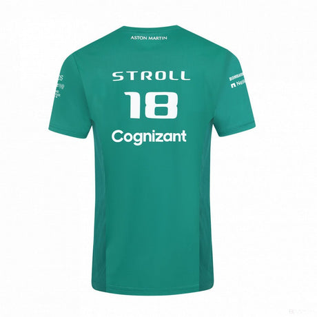 Aston Martin Lance Stroll Póló, Zöld, 2022 - FansBRANDS® - HU