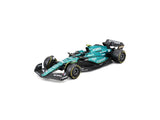 Aston Martin modellautó, AMR23, BBurago, 1:43, Fernando Alonso 14, 2023 - FansBRANDS® - HU