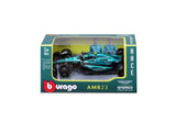 Aston Martin modellautó, AMR23, BBurago, 1:43, Fernando Alonso 14, 2023 - FansBRANDS® - HU