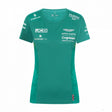 Aston Martin Női Csapat Póló, Zöld, 2022 - FansBRANDS® - HU