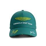 Aston Martin sapka, csapat, Fernando Alonso, gyerekek, zöld - FansBRANDS® - HU