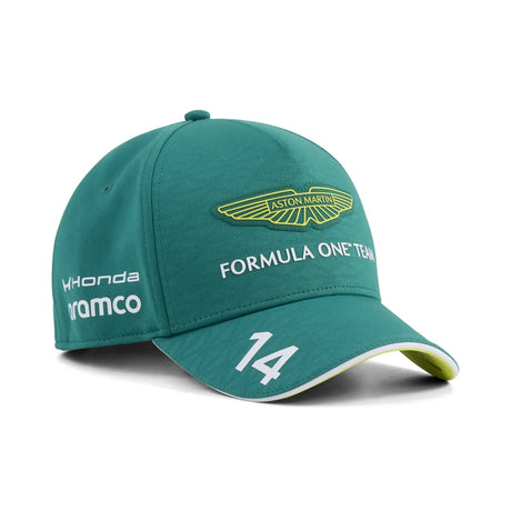 Aston Martin sapka, csapat, Fernando Alonso, Puma, gyerek, zöld, 2026