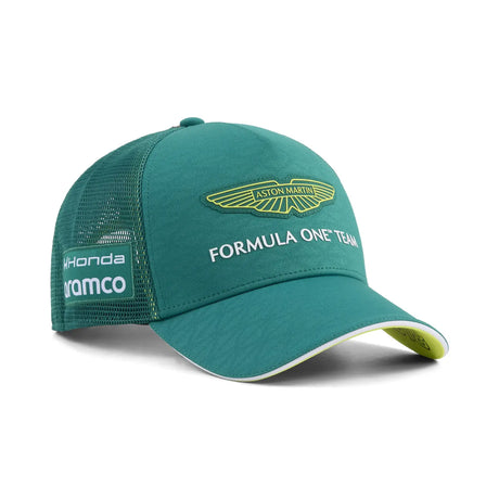 Aston Martin sapka, csapat, Lance Stroll, Puma, zöld, 2026