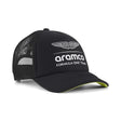 Aston Martin trucker sapka, fekete