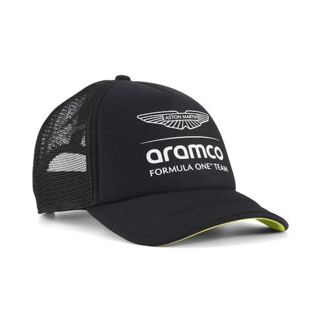 Aston Martin trucker sapka, fekete