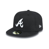 Atlanta Braves sapka, New Era, 39THIRTY, basic, fekete - FansBRANDS® - HU