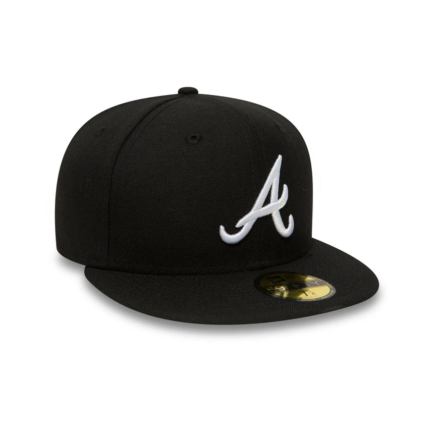Atlanta Braves sapka, New Era, 39THIRTY, basic, fekete - FansBRANDS® - HU