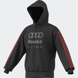 Audi Kapucnis Pulóver, DNA, adidas, szürke