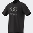 Audi póló, DNA, adidas, szürke