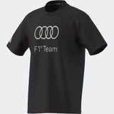 Audi póló, DNA, adidas, szürke